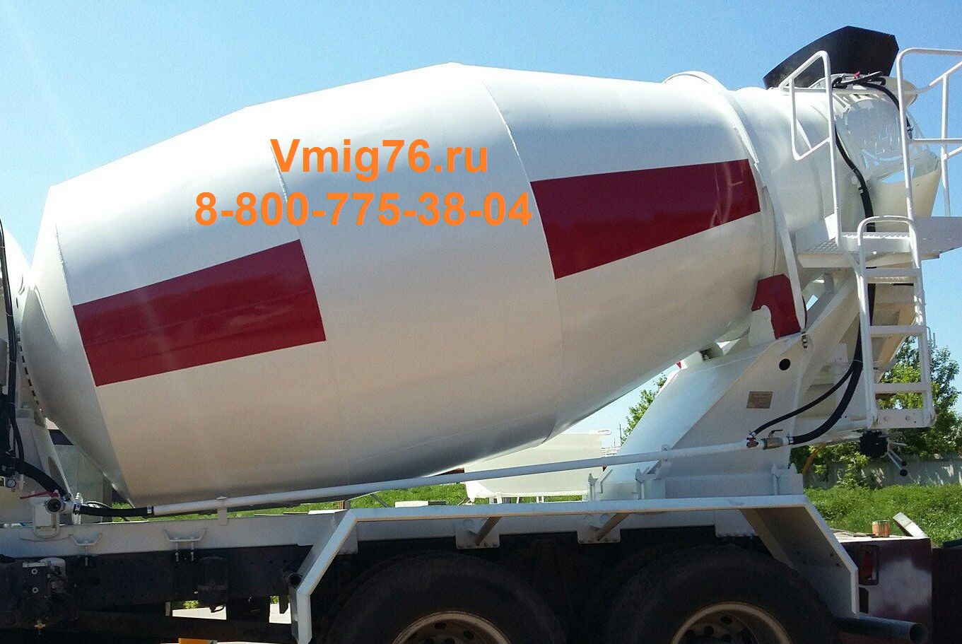 Смесительный барабан 9 м³ для ТЗА и Tigarbo